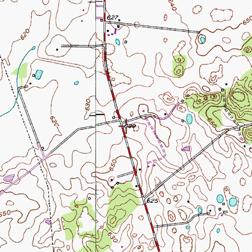 Topographic Map of Butlers (historical), KY