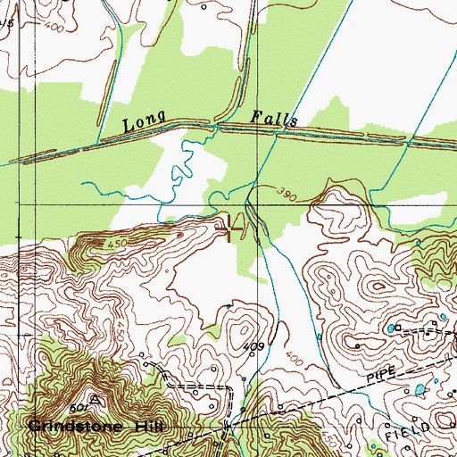 Topographic Map of Brooks (historical), KY