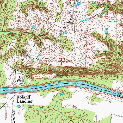 Topographic Map of Coltharpe Hills, KY