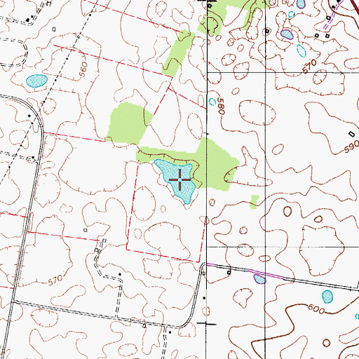 Topographic Map of Big Pond (historical), KY