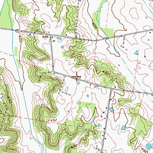 Topographic Map of Dillingham (historical), KY