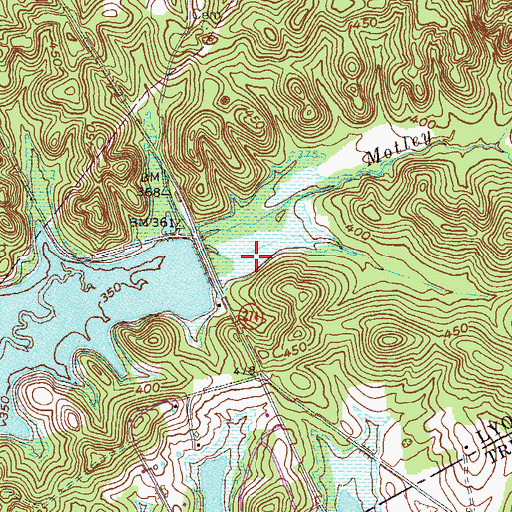 Topographic Map of Rolling Mill (historical), KY