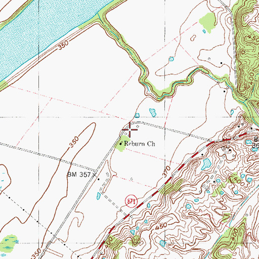 Topographic Map of Reyburn (historical), KY