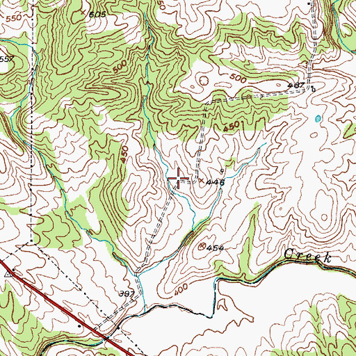 Topographic Map of Fredonia (historical), KY