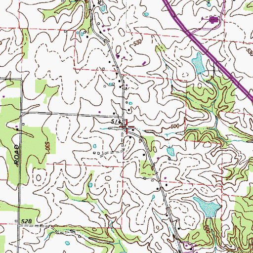Topographic Map of Yancy Darnell (historical), KY