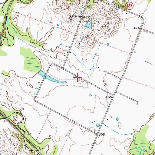 Topographic Map of Tywhapity Bottoms (historical), KY