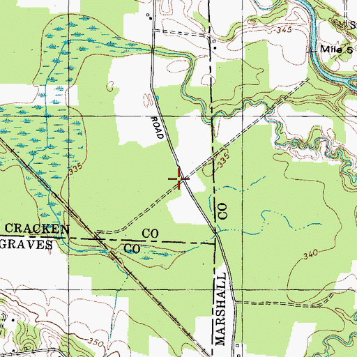 Topographic Map of Jett (historical), KY