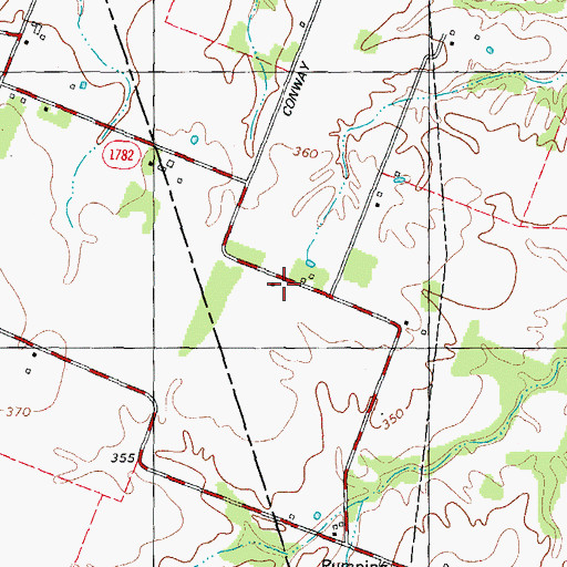 Topographic Map of Lee (historical), KY