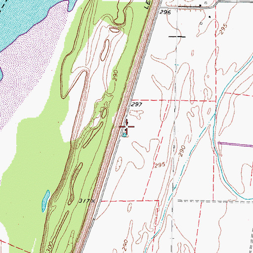 Topographic Map of Ash Log, KY