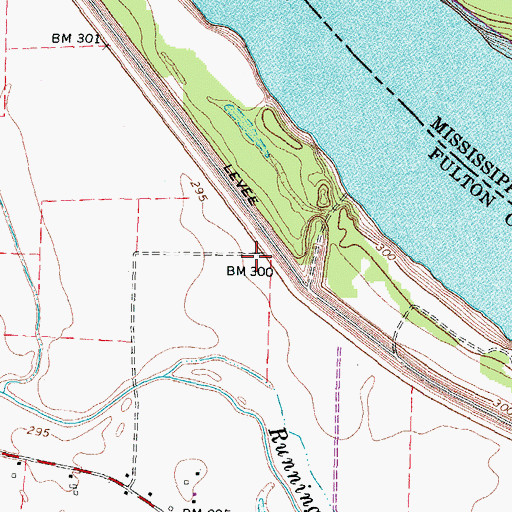 Topographic Map of Mabel, KY