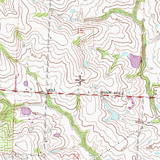 Topographic Map of Grain Valley Early Childhood Center, MO
