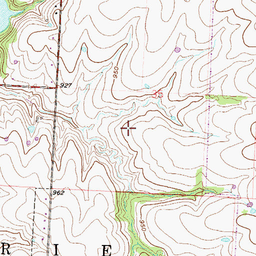 Topographic Map of Great Beginnings Early Education Center, MO