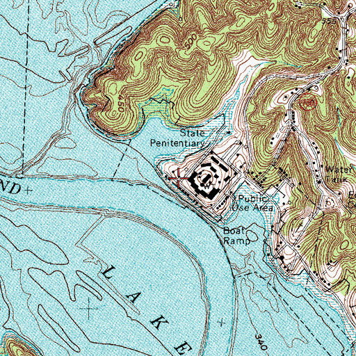 Topographic Map of Doctor George M Huggans Historical Marker, KY