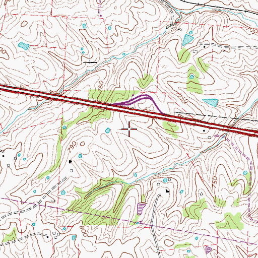 Topographic Map of Thelma L Stovall Historical Marker, KY