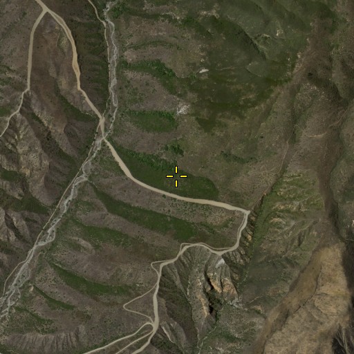 Aerial/Satellite Image of White Oak Springs, CA
