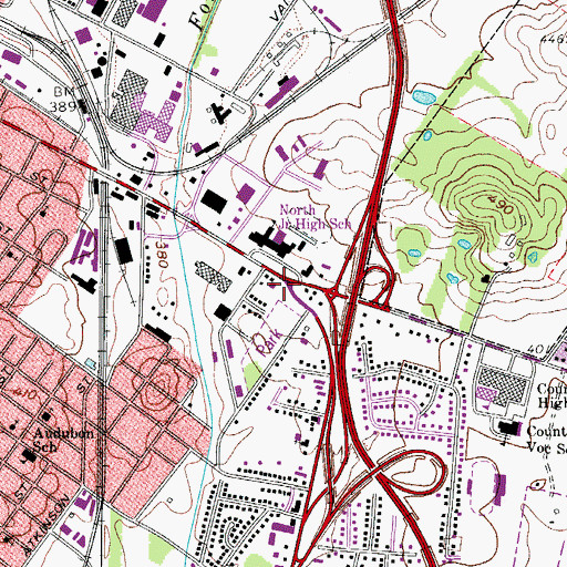 Topographic Map of Transylvania Company Historical Marker, KY