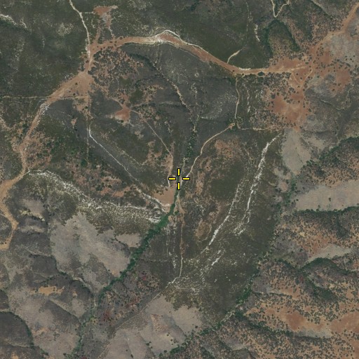 Aerial/Satellite Image of Willow Spring, CA