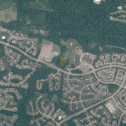 Aerial/Satellite Image of Algonkian District, VA