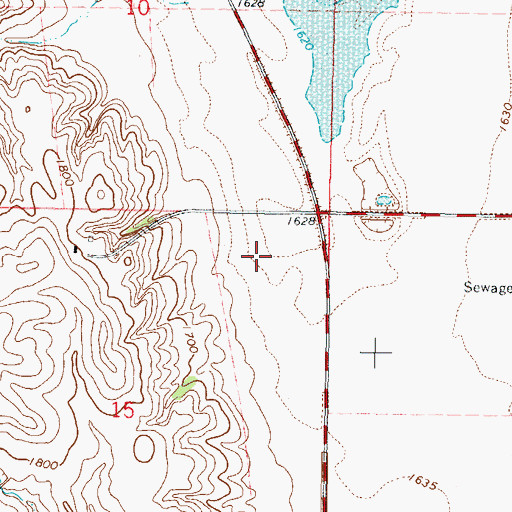 Topographic Map of Family Support Center, ND