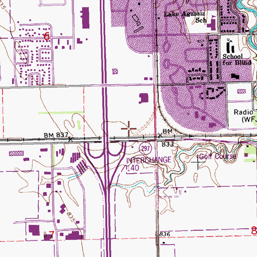 Topographic Map of Research Enterprise and Commercialization Building, ND