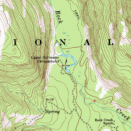 Topographic Map of Upper Stillwater Dam, UT