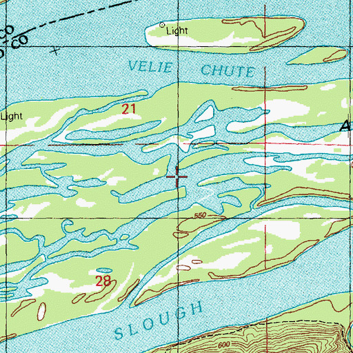 Topographic Map of Patterson Lake, IL