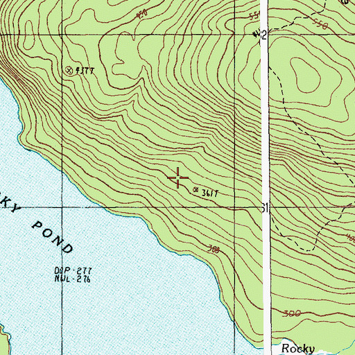 Topographic Map of T22 MD BPP, ME
