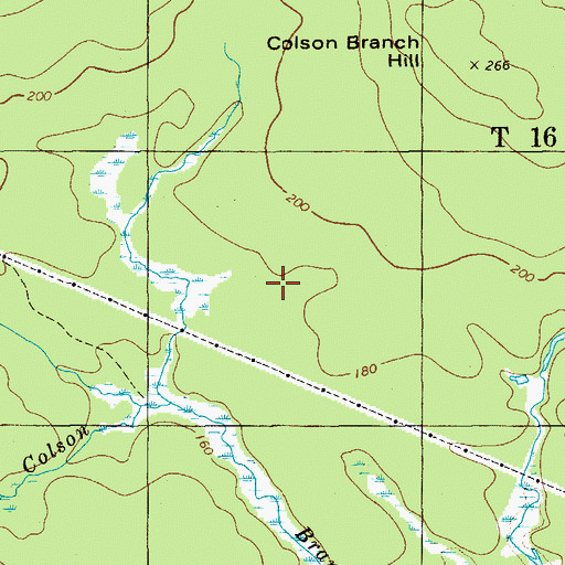 Topographic Map of T16 MD BPP, ME
