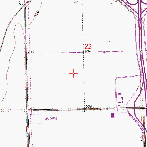 Topographic Map of Bethany on 42nd Long Term Care Facility, ND