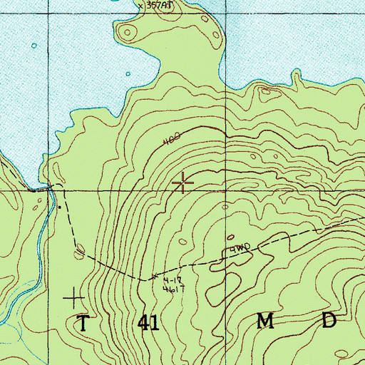 Topographic Map of T41 MD BPP, ME
