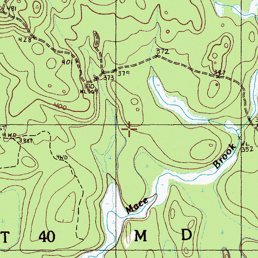 Topographic Map of T40 MD BPP, ME