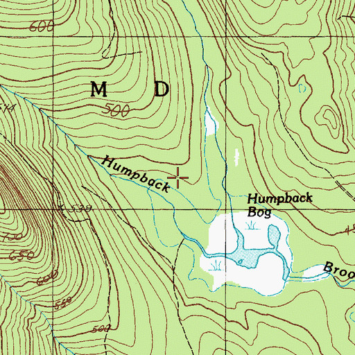Topographic Map of T28 MD BPP, ME