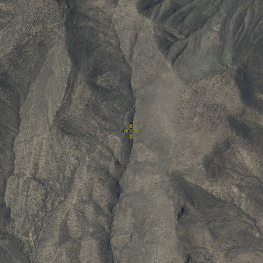 Aerial/Satellite Image of Chalk Spring, AZ