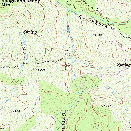 Topographic Map of Peterson Landmark Object, CA