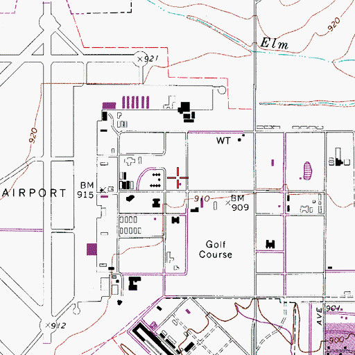 Topographic Map of Texas Department of Public Safety Highway Patrol Office, TX