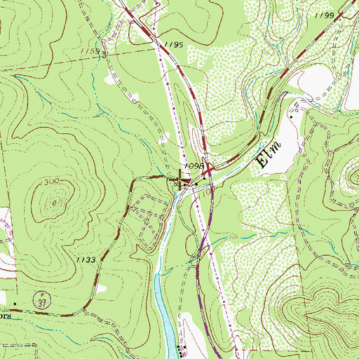 Topographic Map of Bandera County Constable's Office Precinct 2, TX