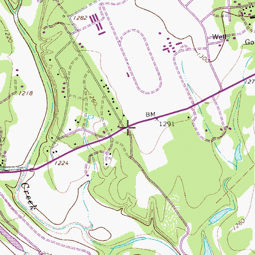 Topographic Map of Bandera County Constable's Office Precinct 1, TX