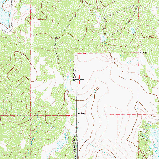 Topographic Map of Wichita County Constable's Office Precinct 3, TX
