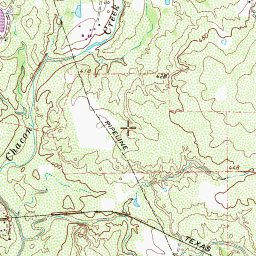 Topographic Map of Texas Highway Patrol Office, TX