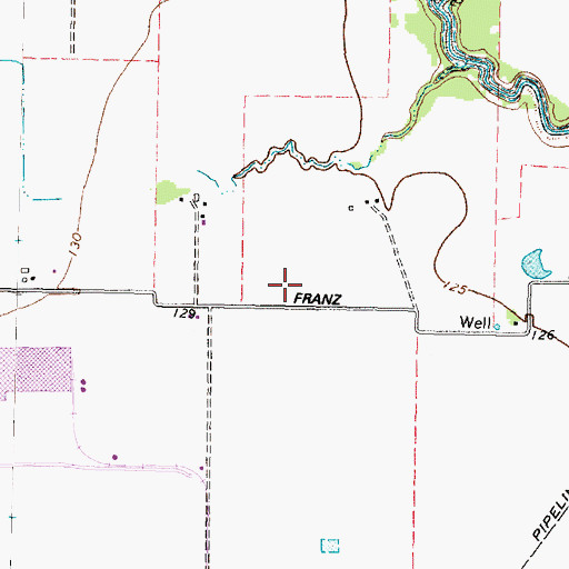 Topographic Map of Katy Independent School District Police Department, TX