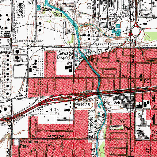 Topographic Map of Harris County Constable's Office Precinct 2, TX