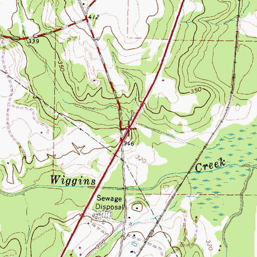 Topographic Map of Smith County Constable's Office Precinct 4, TX