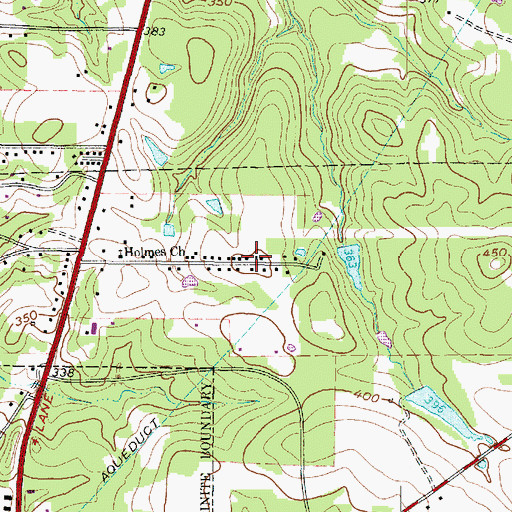 Topographic Map of Harrison County Constable's Office Precinct 4, TX