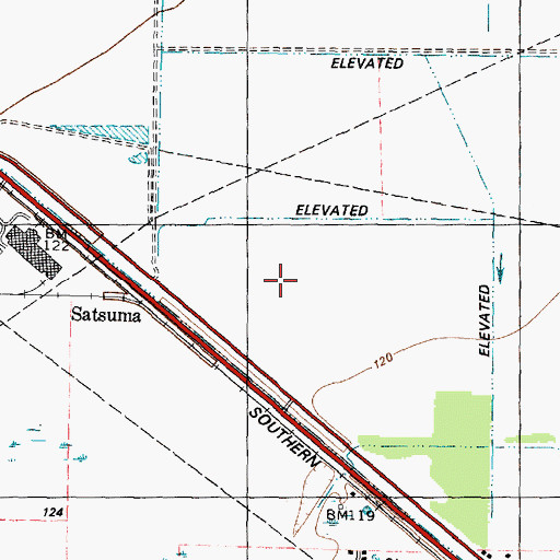 Topographic Map of Texas Department of Public Safety Region 2 Headquarters, TX