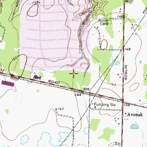Topographic Map of Harris County Constable's Office Precinct 4 Northside Patrol Substation, TX