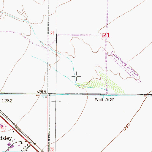 Topographic Map of Sheriffs Posse of Sun City West (Posse), AZ