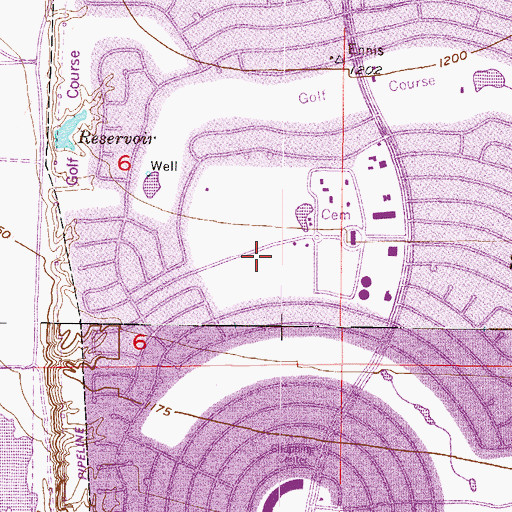 Topographic Map of Maricopa County Sheriff's Office - Sun City Sheriff's Posse, AZ