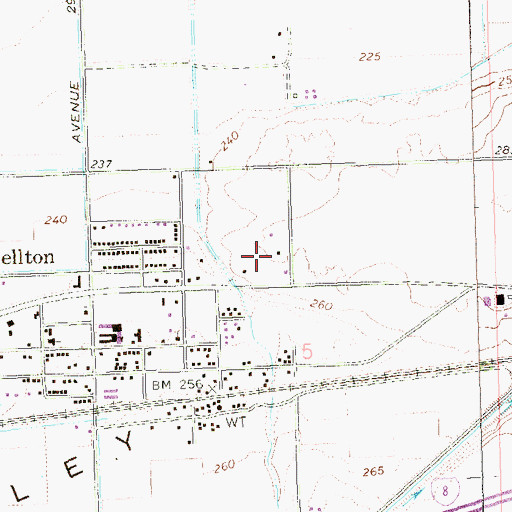 Topographic Map of Yuma County Sheriff's Office District 5, AZ