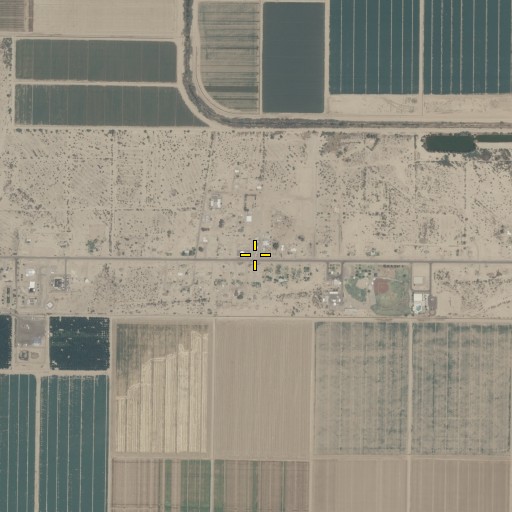 Aerial/Satellite Image of Ak Chin Indian Police Department, AZ
