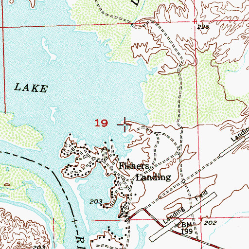 Topographic Map of Yuma County Sheriff's Office District 4, AZ